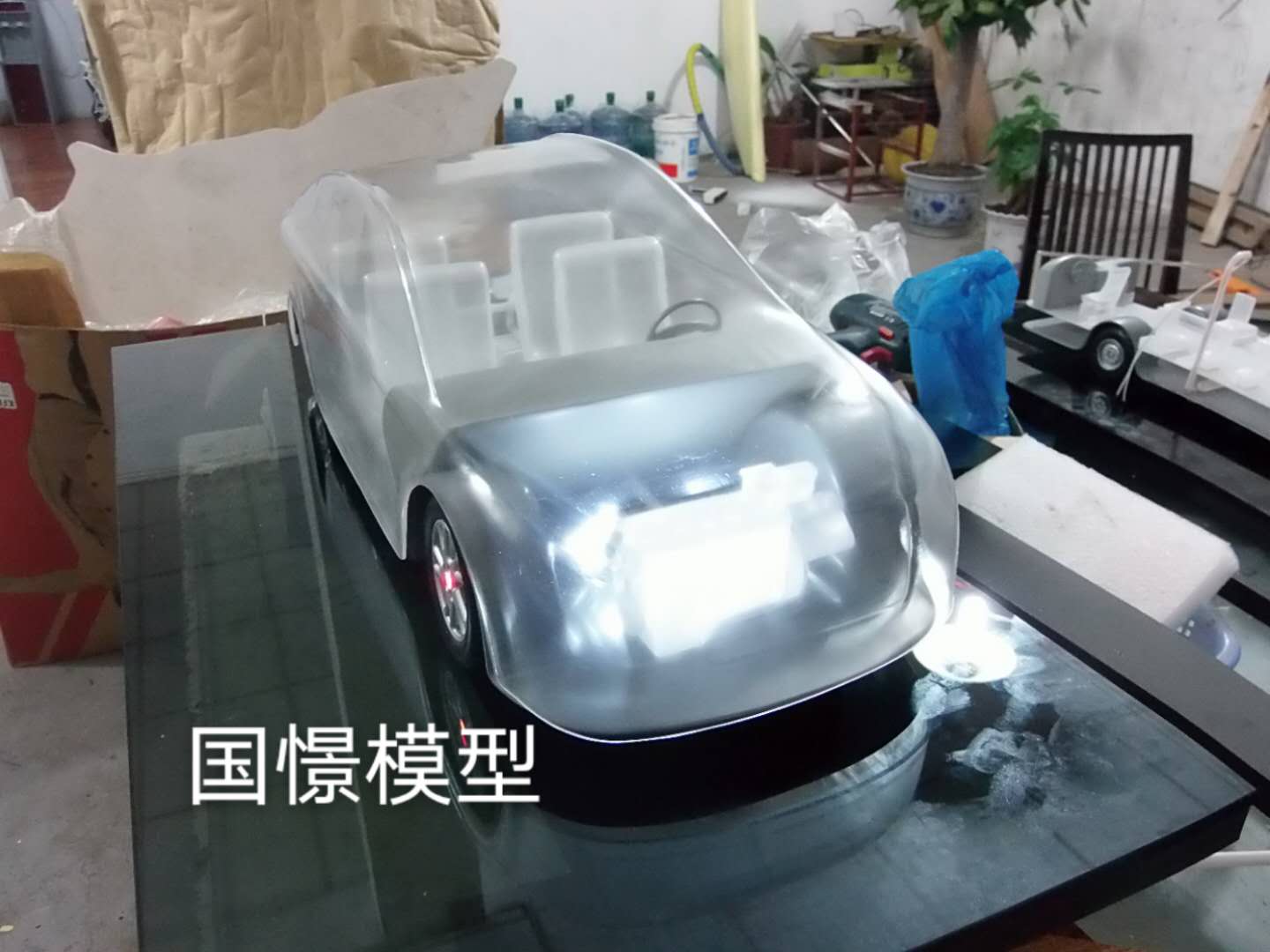 深泽县透明车模型
